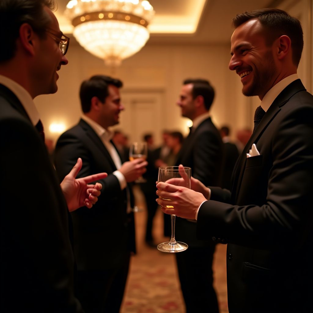 Evento de networking financiero
